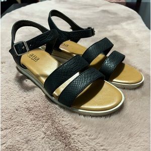 Black Strappy Sandal